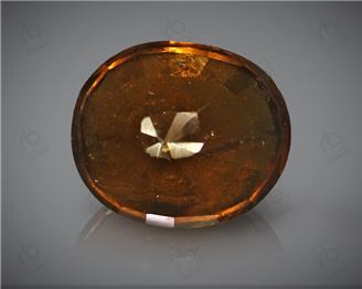 Natural Hessonite Garnet (Gomed) Certified  6.41 cts ( 1207 )